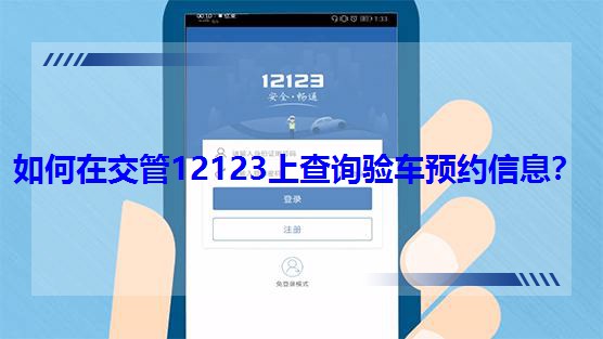 ڽ12123ϲѯ鳵ԤԼϢ