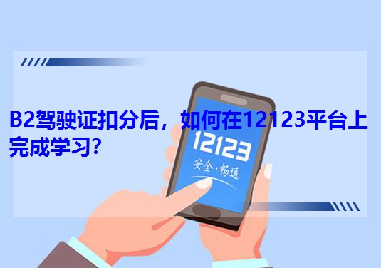 B2��ʻ֤�۷ֺ������12123ƽ̨�����ѧϰ��